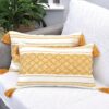 Oveesha Bohemian Cotton Pillow Covers Handwoven Home Decor-0