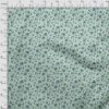 Velvet Fabric by oneOone Floral Print Stretch Sewing-3