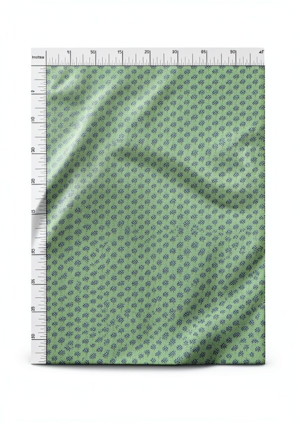 Velvet Fabric by oneOone 58 Inch Wide Mint Green Stretch-3