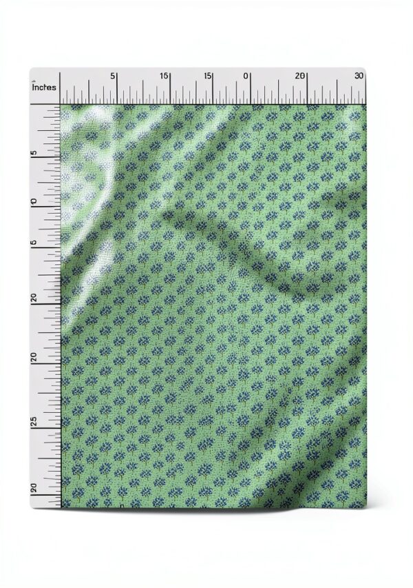 Velvet Fabric by oneOone 58 Inch Wide Mint Green Stretch-2