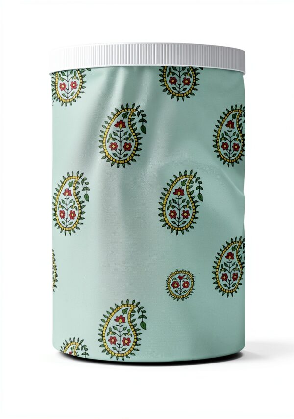 Velvet Fabric by oneOone Mint Green Stretch Decor Material-1