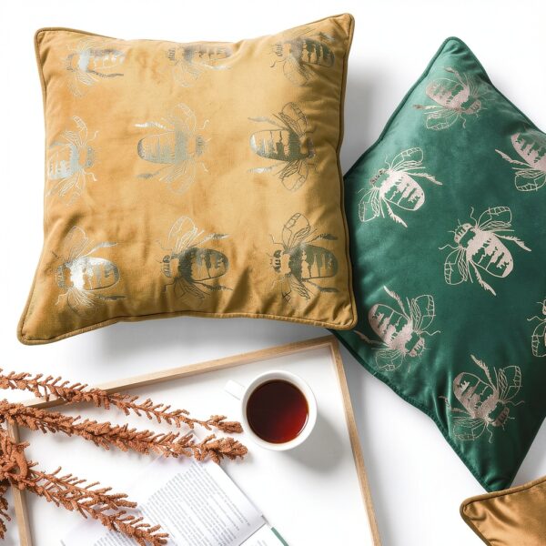 Pavo Mint Cushion Cover 45x45cm Polyester Home Decor-1