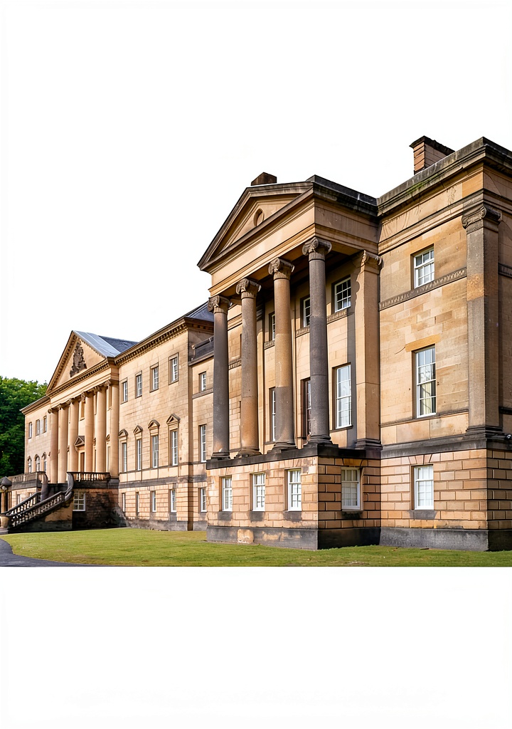 Nostell Priory and Parkland book cover showcasing historical imagery