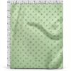 oneOone Velvet Fabric 58 Inch Wide Stretch Mint Green-3