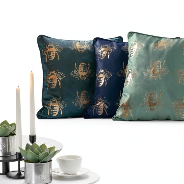 Pavo Mint Cushion Cover 45x45cm Polyester Home Decor-4