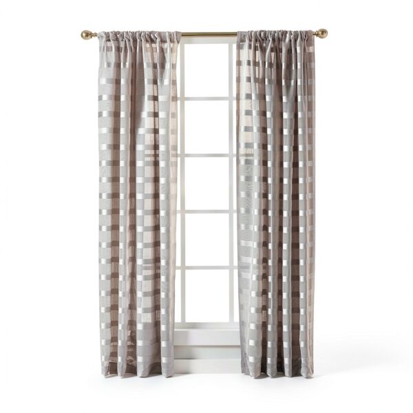 SKL Home Parkland Window Panel Dove Gray Curtains
