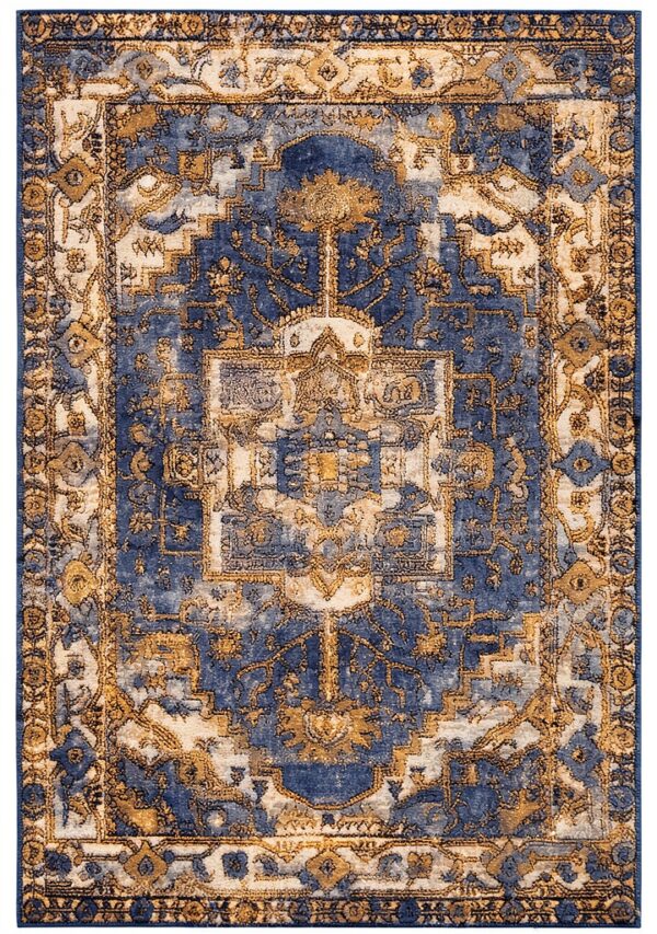 Parkland La Palais Traditional Blue Rug 230X160CM Area Rugs