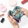 Lumayina 2-in-1 Velvet Jewelry Organizer Lavender Purple-7