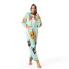 RPLIFE Hooded Velvet Pajamas Soft Unisex Lounge Wear-6