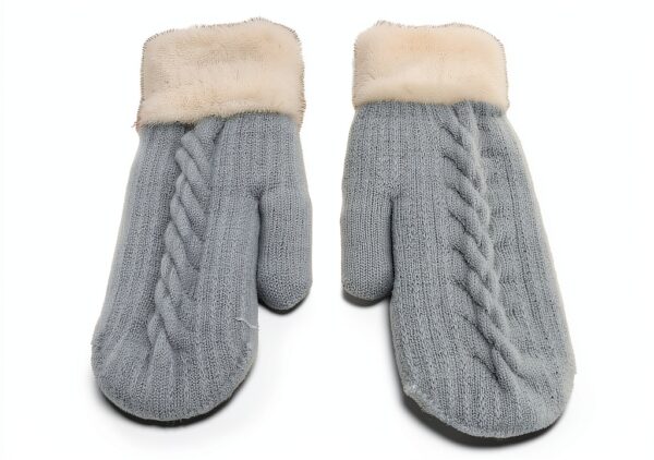 Nurnesy Reversible Thermal Gloves Double Sided Warmth Unisex-6