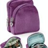 Lumayina 2-in-1 Velvet Jewelry Organizer Lavender Purple-0