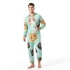 RPLIFE Hooded Velvet Pajamas Soft Unisex Lounge Wear-5