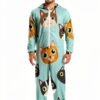 RPLIFE Hooded Velvet Pajamas Soft Unisex Lounge Wear-1