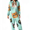 RPLIFE Hooded Velvet Pajamas Soft Unisex Lounge Wear-0