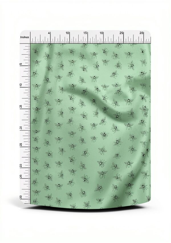 Velvet Fabric Mint Green 58 Inch Wide oneOone Dress Material-2