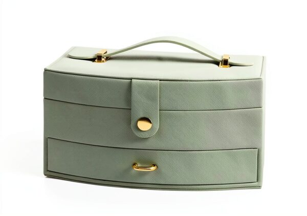 DPS Trading Ltd Jewelry Box Green Modern Luxury Storage-1