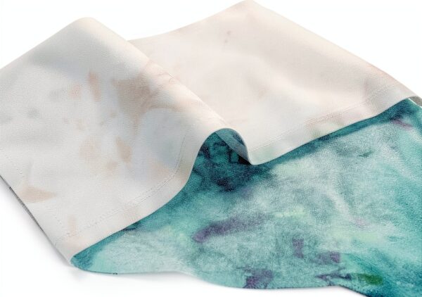 oneOone Velvet Fabric 58 Inch Wide Mint Green Stretch Material-4