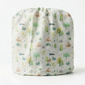 oneOone Velvet Mint Green Fabric Autumn Sewing Material Print Fabric by The Yard 58 Inch Wide-0