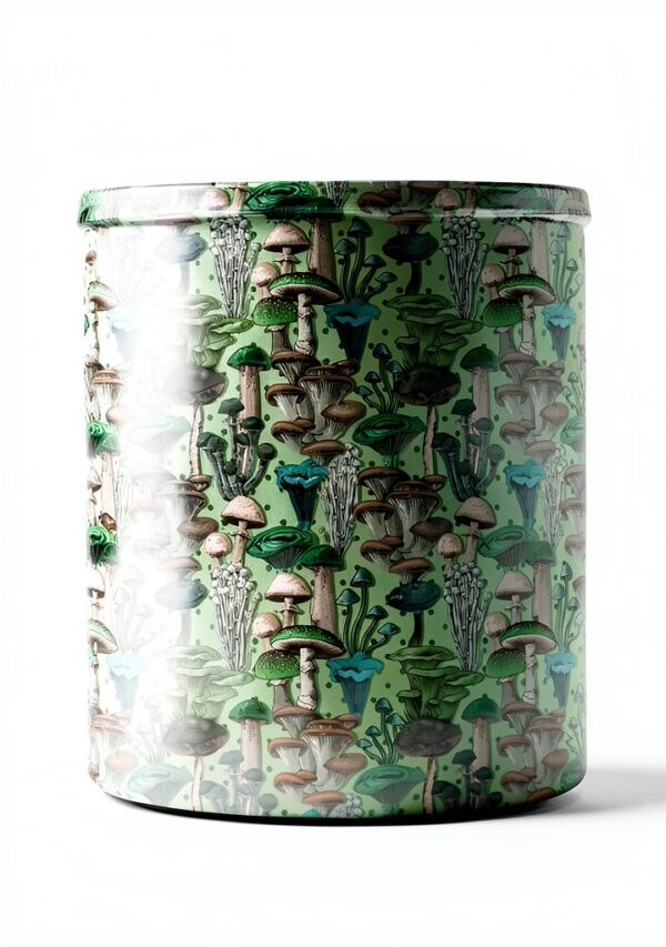 oneOone Velvet Mint Green Fabric Mushroom Craft Projects Decor Fabric Printed by The Yard 58 Inch Wide-1
