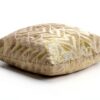 AmeliaHome 2 Cushion Covers 45 x 45 cm Decorative Cushion Covers Zip Geometric Glamour Velvet Navy Beige Gold-1