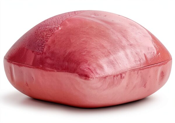 HomeCentric Decorative Pink 30x65 cm Velvet Lumbar Cushion Cover-1