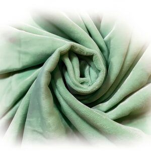 100% Micro Velvet Mint Fabric 44" Wide Velvets-0