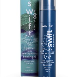 EGGSTRA Fluoride Free 10% Eggshell Nano Hydroxyapatite Toothgel Velvet-0