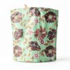 oneOone Velvet Mint Green Fabric Floral Retro Dress Material Fabric Print Fabric by The Yard 58 Inch Wide-395-0